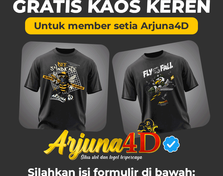 kaos arjuna4d